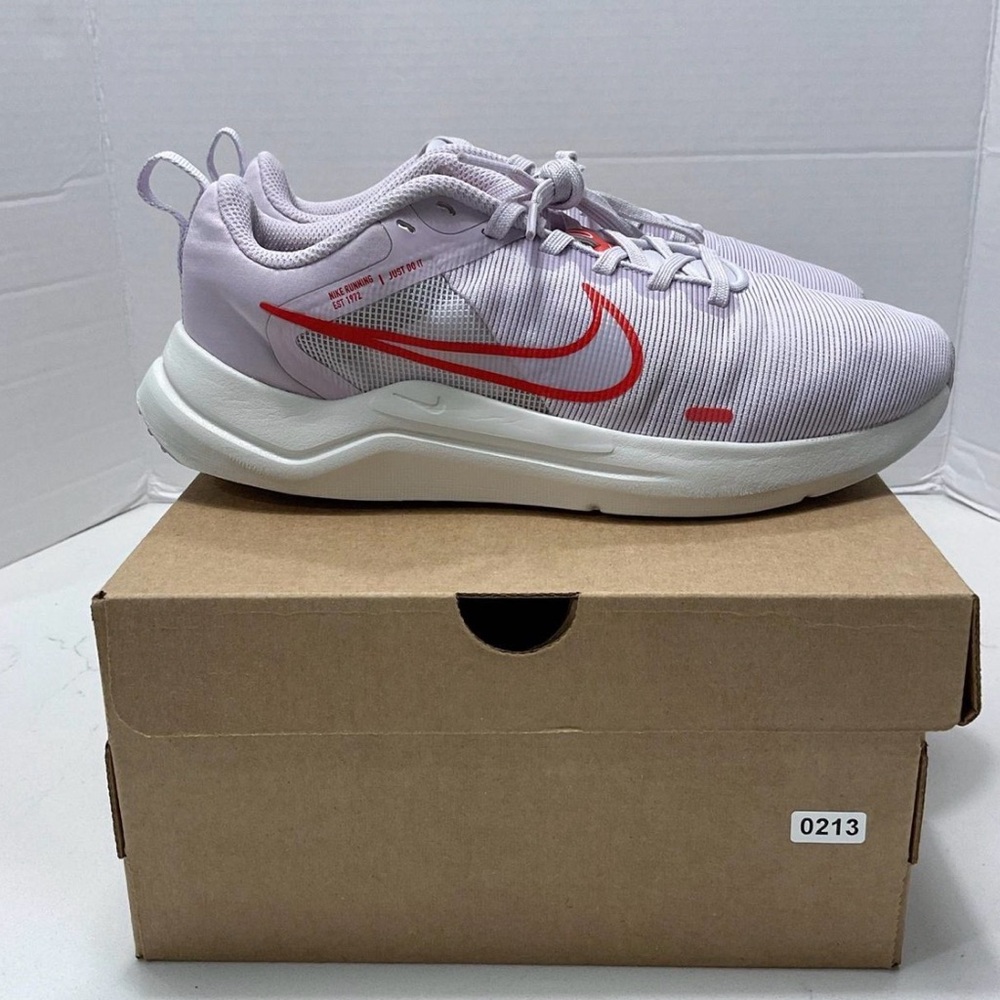 Nike Light Purple and Red Athletic Shoes